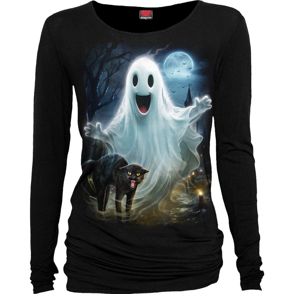 Spiral - High Spirits Longsleeve top - Black